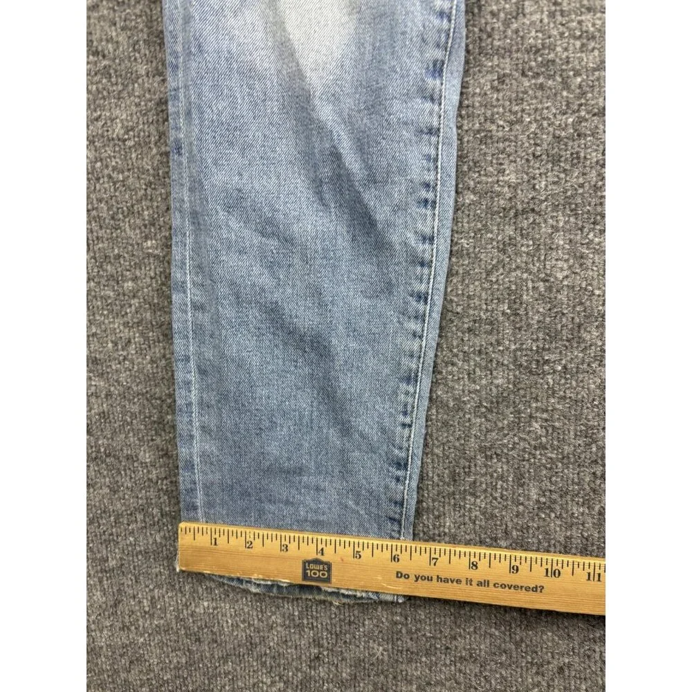 FRAME L'Homme Slim Bahamas Destruct Jeans‎ Mens 30x30 Blue Distressed Denim